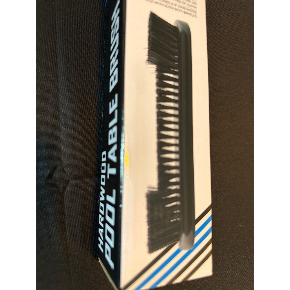Mizerak P1814 Hardwood Pool Table Brush 9" Billiards Cleaning Brush Black New - Picture 3 of 9